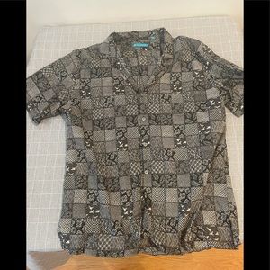 Tori Richard Men Short Sleeve Button Up Shirt